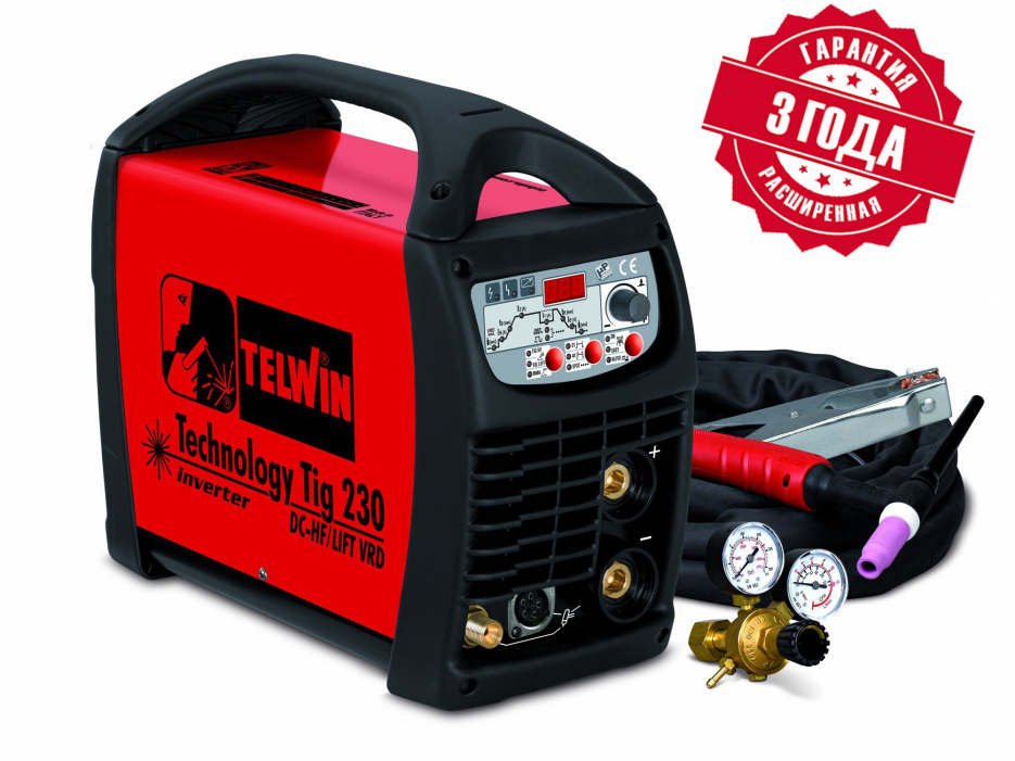 Сварочный аппарат TECHNOLOGY TIG 230 DC-HF/LIFT 230V +ACC